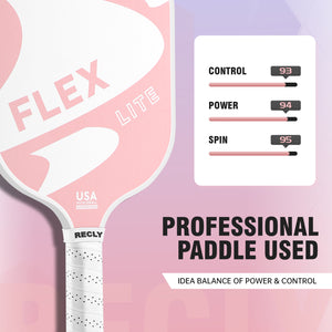 FLEX LITE PINK - Recly Pickleball Paddle