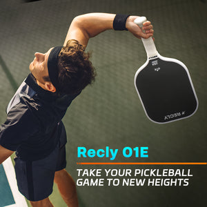 O1E Carbon Fiber Construction - Recly Pickleball Paddle